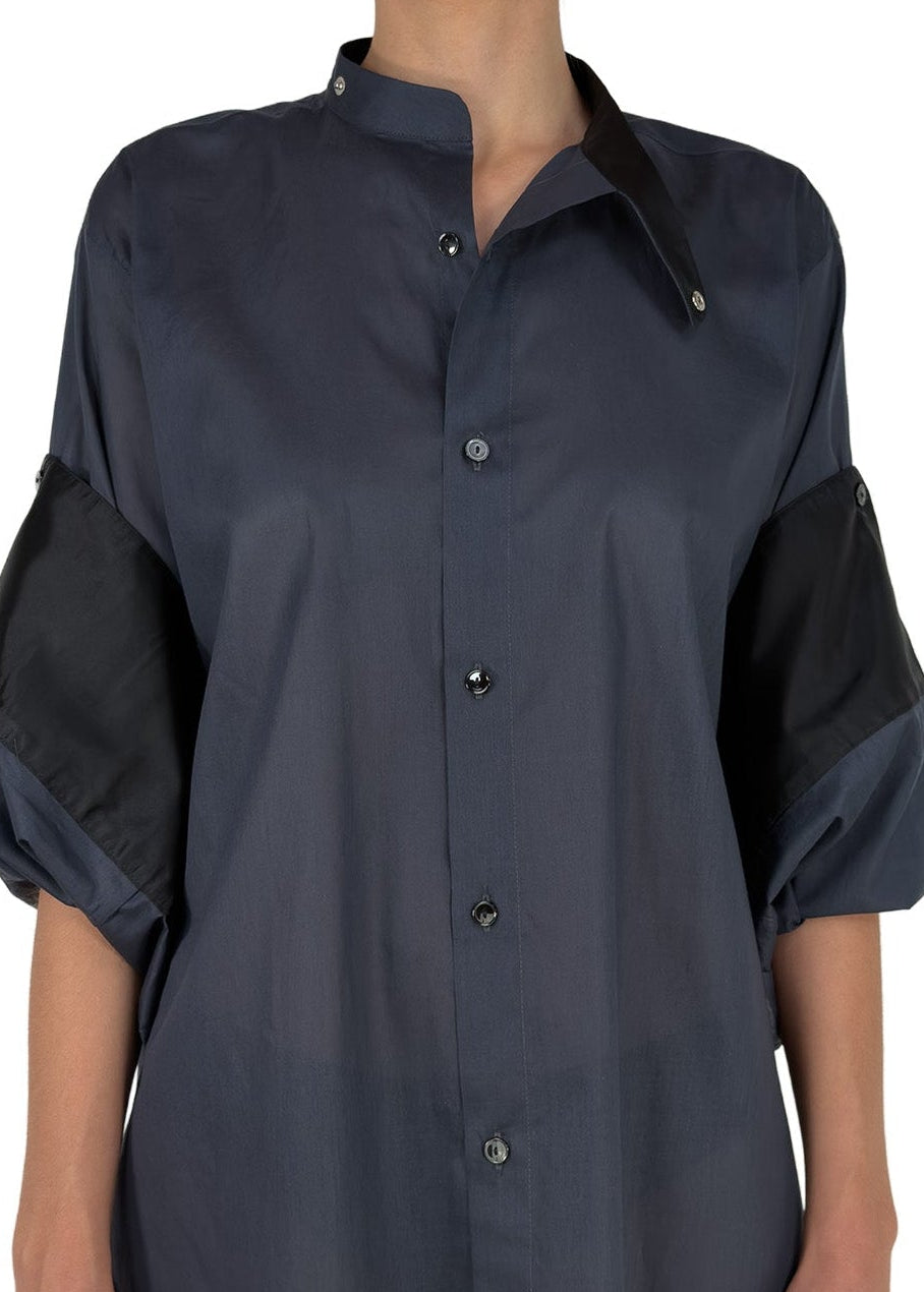 603.1 BIG CUFF MOTO COTTON navy