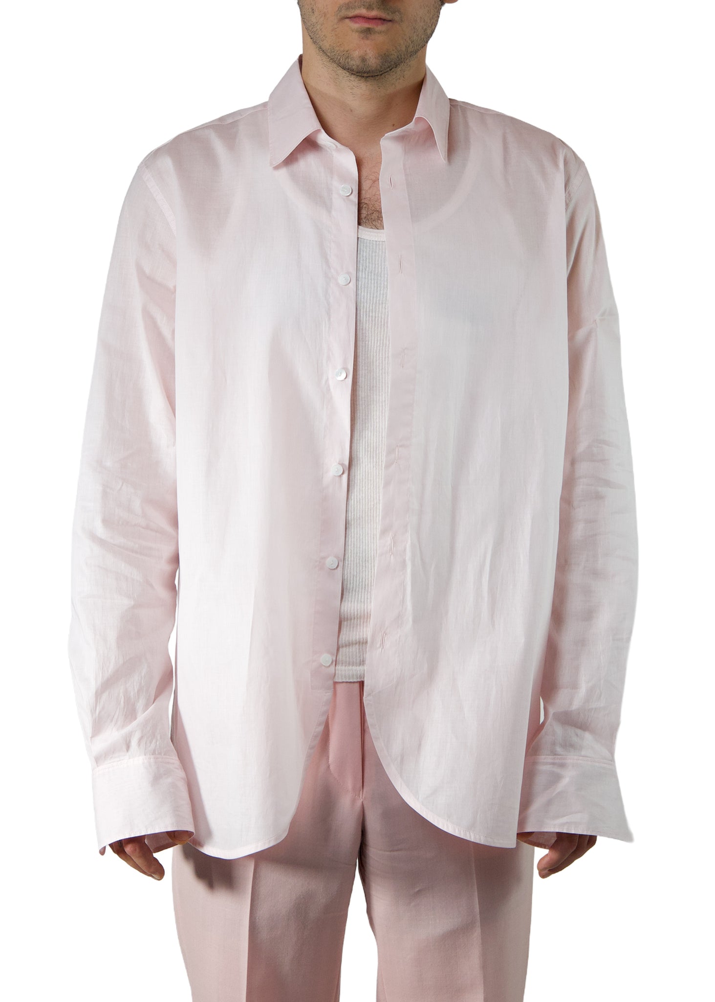 601 SHIRT CURVED FRONT CLOSURE