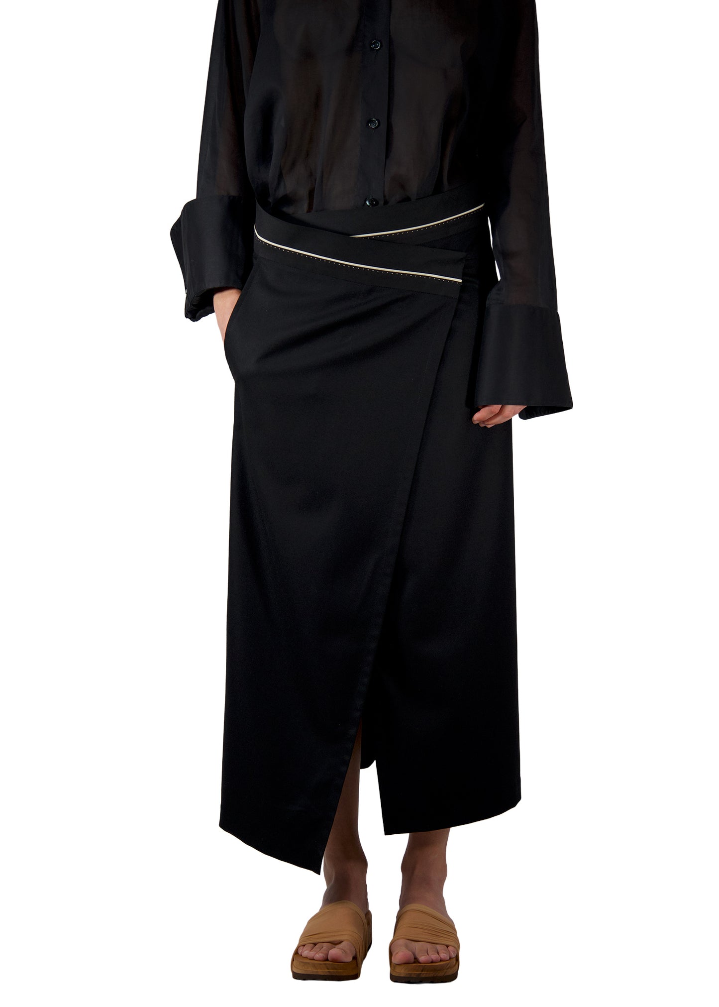 301 SKIRT WOOL WRAP AROUND