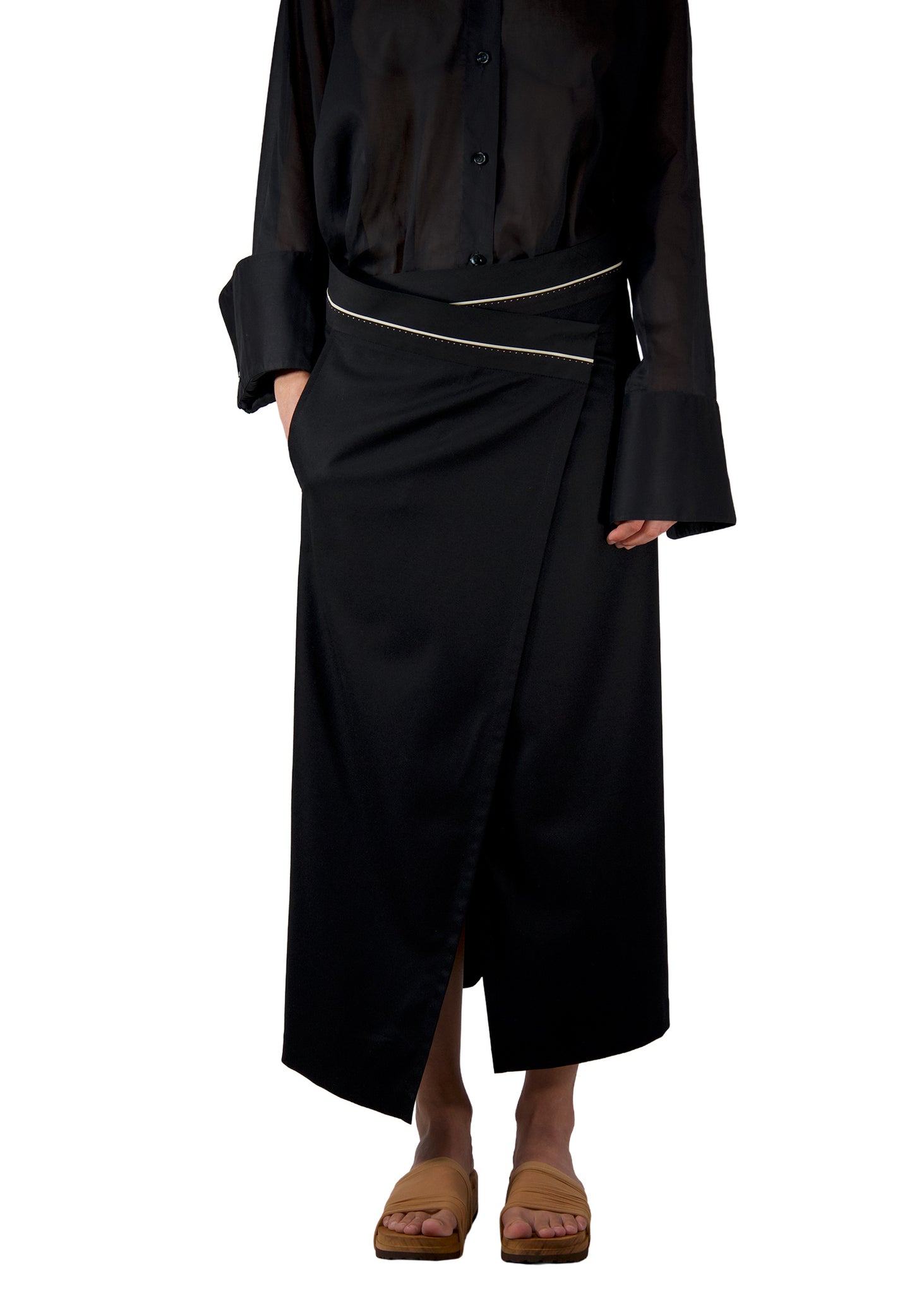 301 SKIRT WOOL WRAP AROUND